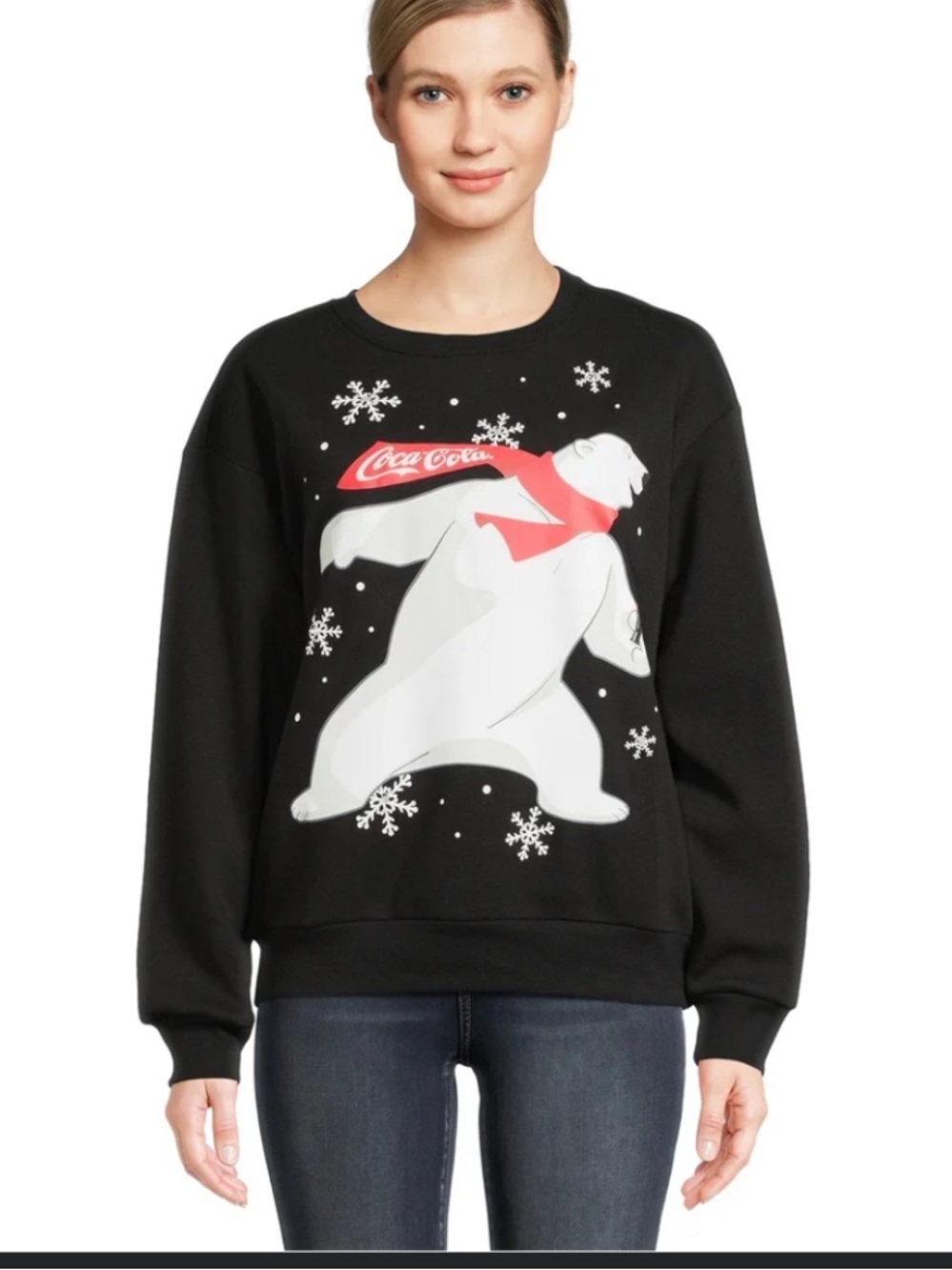 Coca Cola Light Up Christmas Sweater
